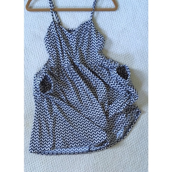 Navy/white sweetheart sundress - Picture 1 of 5